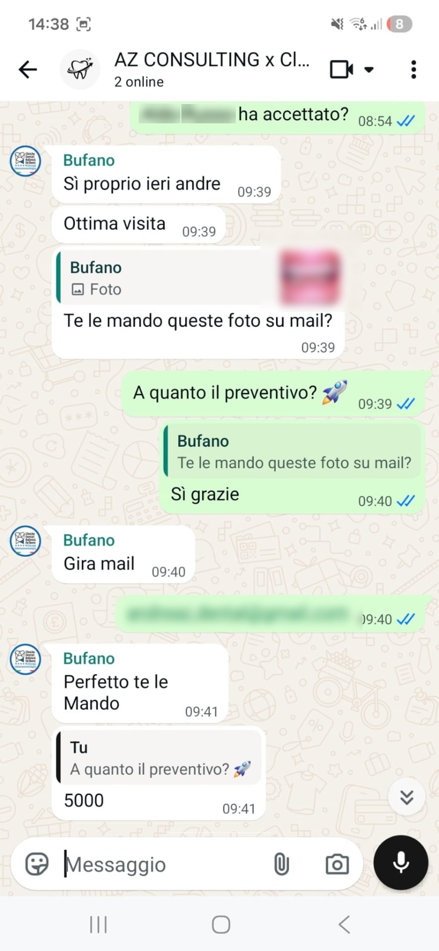 WhatsApp con lo studio — 5